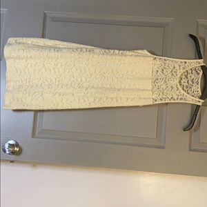 Pearl lace dress